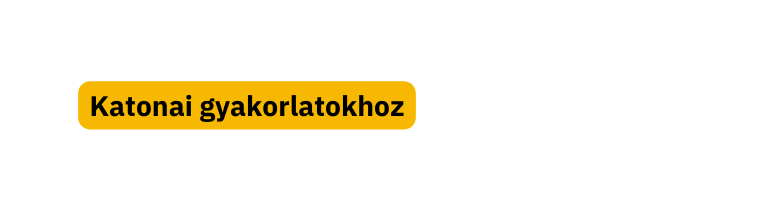 Katonai gyakorlatokhoz